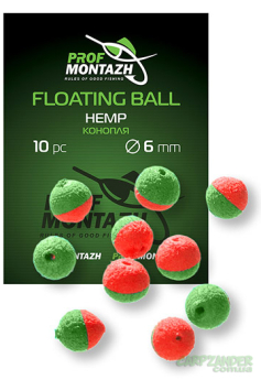 Насадка Floating Ball ProfMontazh 6mm Коноплі "Hemp"