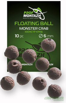 Насадка Floating Ball ProfMontazh 6mm Монстр краб "Monster crab"