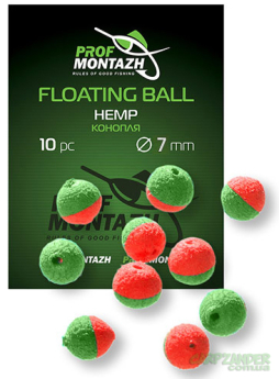 Насадка Floating Ball ProfMontazh 7mm Коноплі "Hemp"