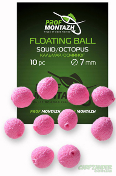 Насадка Floating Ball ProfMontazh 7mm Кальмар/Осминог "Squid/Octopus"