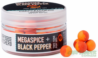 Бойлы Carp Catchers Pop-Up Megaspice&B.Pepper 10mm
