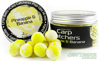 Бойли Carp Catchers Pop-Up Pineapple&Banana 14mm