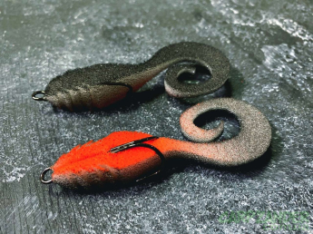 Поролоновая приманка ПрофМонтаж Dancing tail 3,5" #901