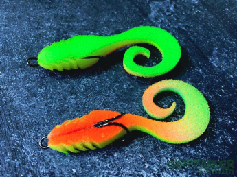 Поролоновая приманка ПрофМонтаж Dancing tail 3,5" #906