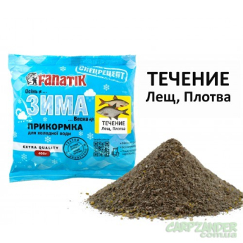 Прикормка зимове FANATIK "Протягом Лещ / Плотва" 0.4кг