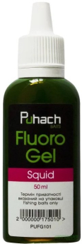 Флюорогель Puhach Baits Fluoro Gel 50ml - Squid (Кальмар)