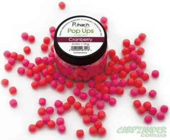 Бойли Puhach Baits Pop Ups 6mm Multicolor - Cranberry (Журавлина)