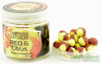 Бойлы Carp Catchers Balance Hookbaits Red-Citrus 12mm