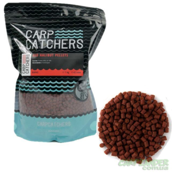 Пеллетс Carp Catchers Red Halibut 1kg
