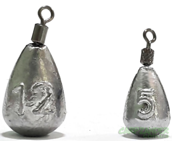 Груз Днепр-Свинец "Джиг-риг" капля