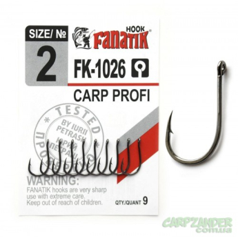 Крючок Fanatik FK-1026 Carp Profi