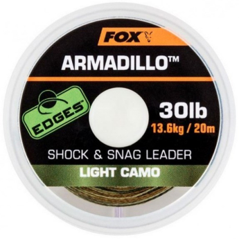 Поводковый материал Fox Armadillo Light Camo 20m