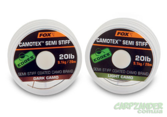 Повідковий матеріал Fox Edges Camotex Semi Stiff