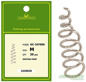 Штопор для силікону Golden Catch Bait Keeper 1070SS М 20шт