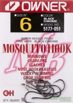 Гачок Owner 5177 кільце Black Chrome Mosquito