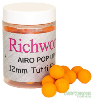 Бойлы Richworth Airo Pop-Ups 12mm Tutti Frutti