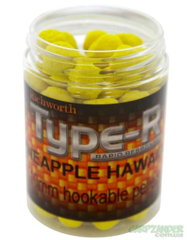 Насадочный пеллетс Richworth Type-R Pineapple Hawaiian Hookable Pellets 6x10mm 100ml