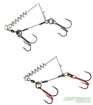 Оснащення Savage Gear SS Corkscrew Stinger 2x#1/0 28kg 2шт. 61762