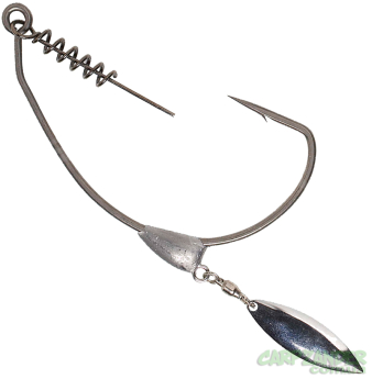 Гачок Savage Gear Weedlees EWG Hooks 2.0g №4/0 3шт