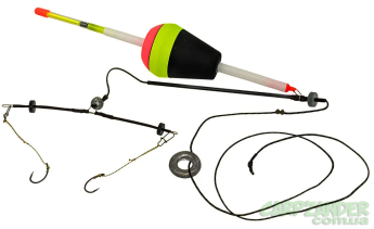 Монтаж на толстолоба Silver Carp Rigs (2 крючка)