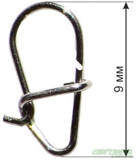 Застежка DS "Американка Micro" №00 (10 шт.)