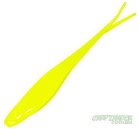 Силикон Z-Man Scented Jerk Shadz 7" (4шт/уп) #Hot Chartreuse