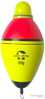 Світлодіодний поплавець на товстолоба 100g