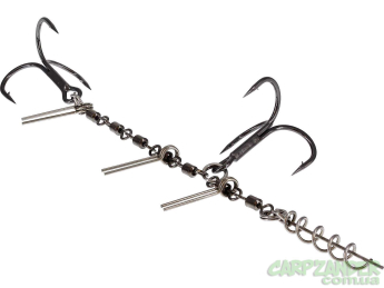 Оснащення Westin Add-It Jointed Stinger HD Double 40kg 12cm #2/0 (1шт)