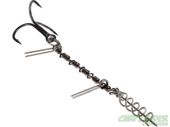 Оснастка Westin Add-It Jointed Stinger HD 40kg 10cm #2/0 (2шт)