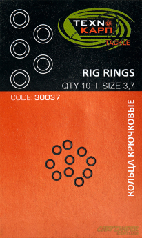 Кільця гачкові Технокарп 3.1mm 10шт