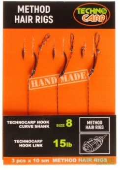 Готовий повідець ТехноКарп Metho Curve Shank Hook