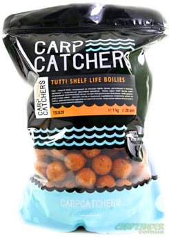 Бойлы Carp Catchers тонущие тонущие Tutti Shelf Life Boilies 20mm 1kg