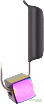 Мормишка вольф. True Weight "ЦвяхКубик" гвоздик d 2.5mm кубик Індіго 0.65g