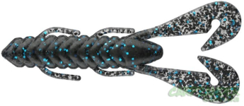 Силикон Gambler Burner Craw 4" Black Blue Mirror 1шт