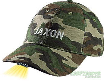 Бейсболка Jaxon UJ-CZX01F з ліхтариком камуфляж