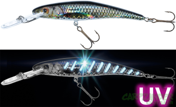 Воблер Jaxon HS Stynka UV 11cm 13g #PE