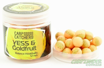 Бойлы Carp Catchers Balance Hookbaits Yess-Goldfruit 12mm