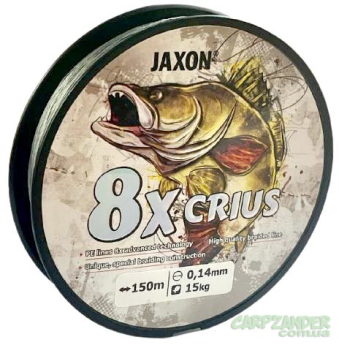 Шнур Jaxon Crius x8 сірий