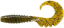 Силикон FishUp Fancy Grub 2.5" (10шт) #074 - Green Pumpkin Seed