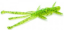 Силікон FishUp Shrimp 3.6" (7шт) #026 - Flo Chartreuse Green