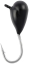 Мормышка вольфрамовая Viking Fishing Drop 0.25g 2.5mm Black (1шт)