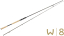 Спиннинг Westin W8 Spin 2nd 8'1"/243cm ML 5-25g