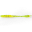 Силикон FishUp ARW Worm 2" (12шт) #055 - Chartreuse Black