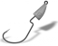 Крючок Gurza Bullet Ofset Hook № 1/0 12g BN 3шт