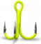 Трійник Gurza Round Treble ST-36 UV Chartreuse №14 1шт
