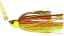 Чаттербейт Westin Bladebite V2 Tungsten Bladed Jig 3/0 9g Brown Chartreuse