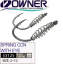 Крючок Owner 53125 Spring CCN With Eye №10 Black Chrome 6шт