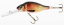 Воблер Jaxon HS Deep Diver 9cm 23g #B