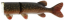 Запасне тіло до приманки Westin Mike the Pike 28cm Spare Body Metal Pike